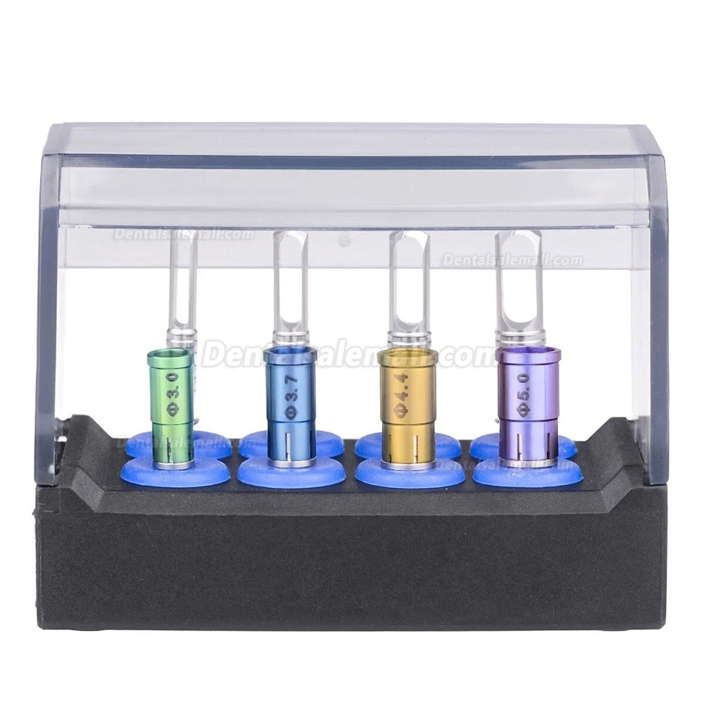 Dental Bone Bur Collector Kit + Trephine Cutting Drill Set